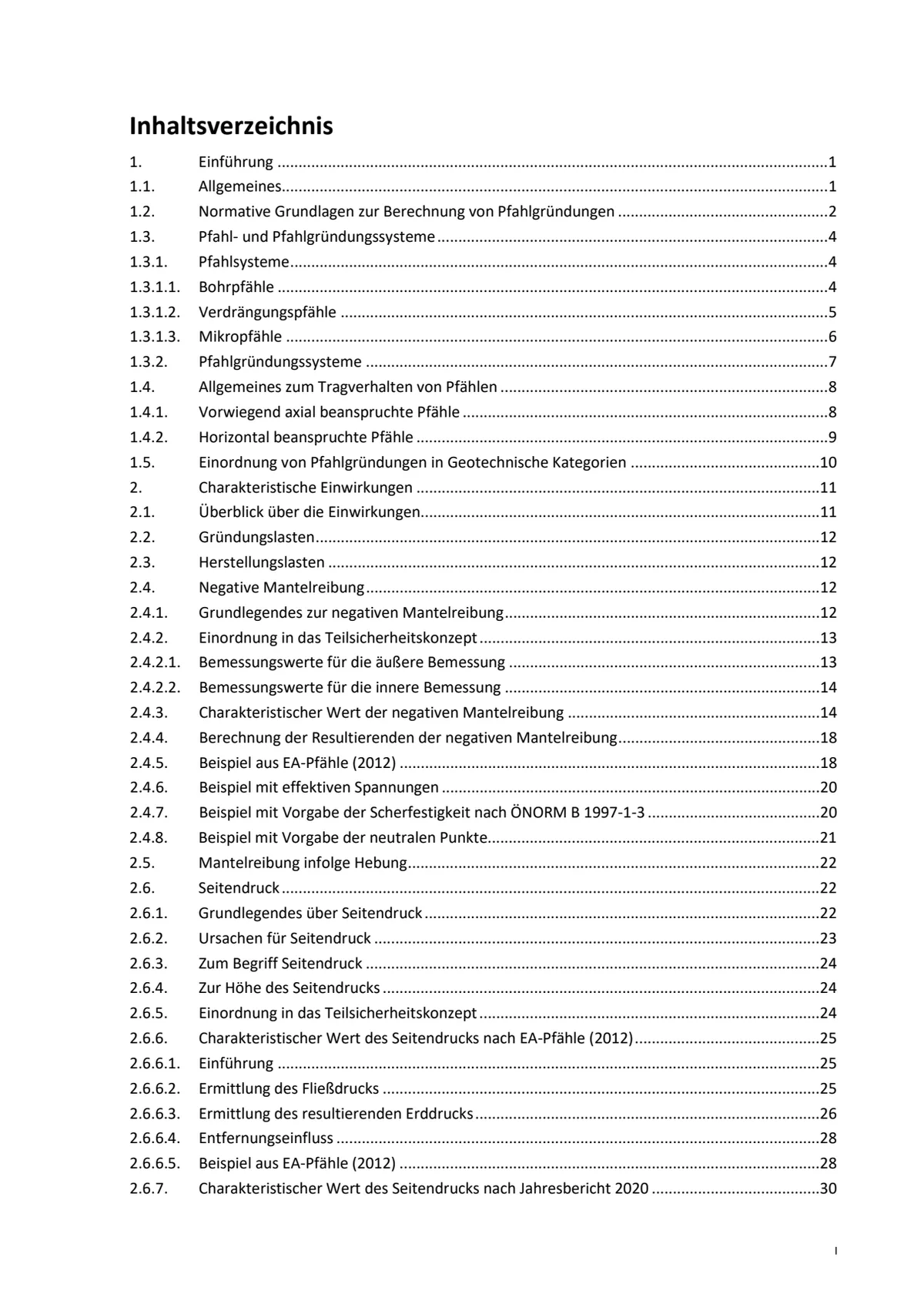 Praxisleitfaden zur Berechnung von Pfahlgründungen nach DIN EN 1997-1 und ÖNORM B 1997-1-3 — Seite 9
