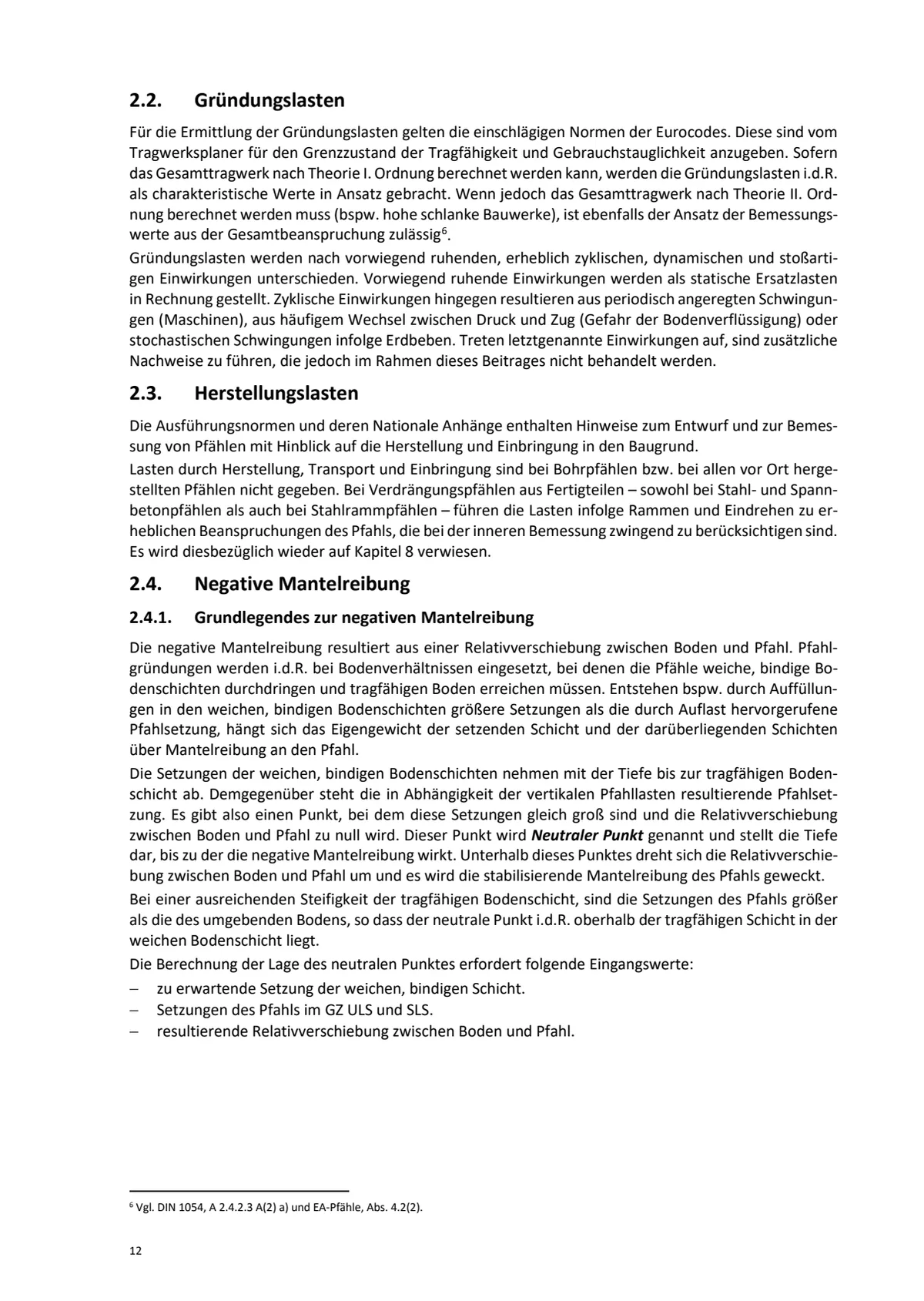 Praxisleitfaden zur Berechnung von Pfahlgründungen nach DIN EN 1997-1 und ÖNORM B 1997-1-3 — Seite 22