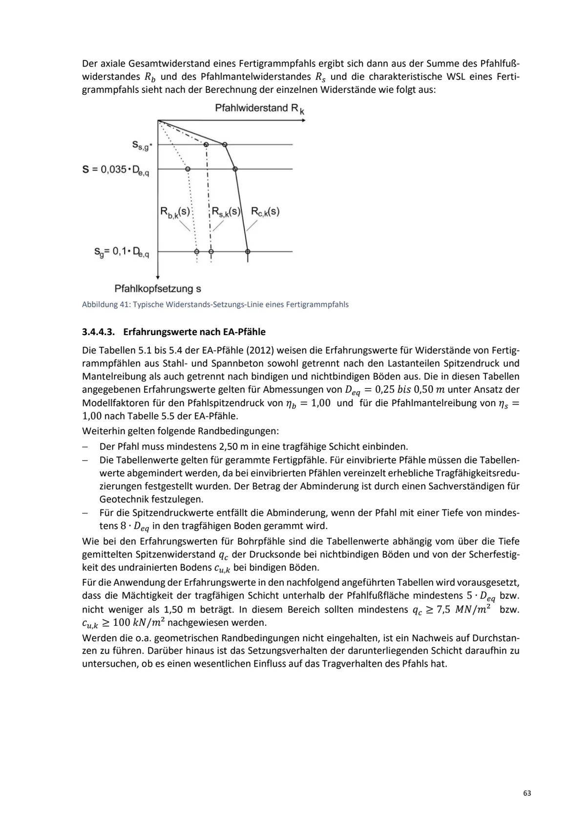 Praxisleitfaden zur Berechnung von Pfahlgründungen nach DIN EN 1997-1 und ÖNORM B 1997-1-3 — Seite 46