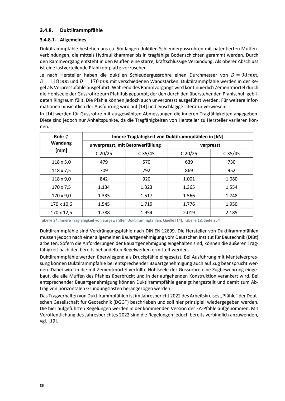 Praxisleitfaden zur Berechnung von Pfahlgründungen nach DIN EN 1997-1 und ÖNORM B 1997-1-3 — Seite 48