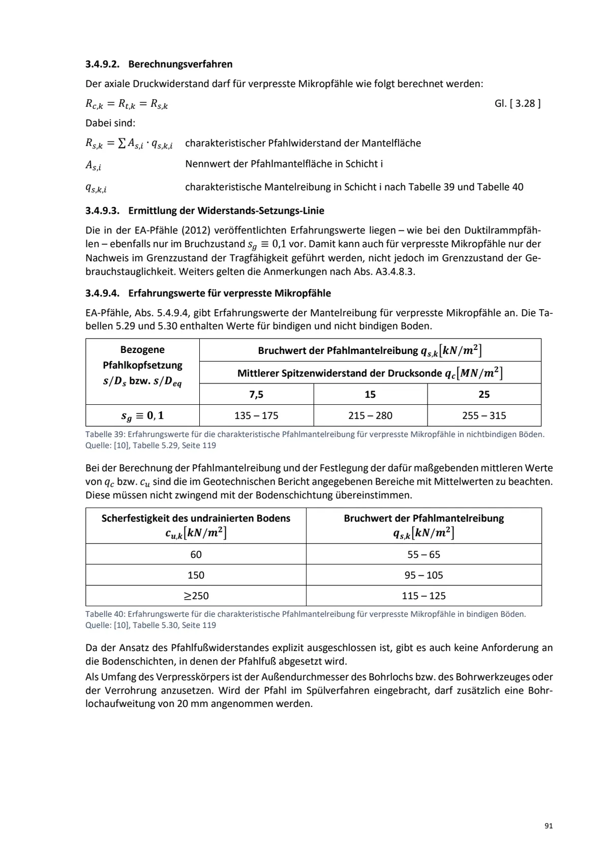 Praxisleitfaden zur Berechnung von Pfahlgründungen nach DIN EN 1997-1 und ÖNORM B 1997-1-3 — Seite 51