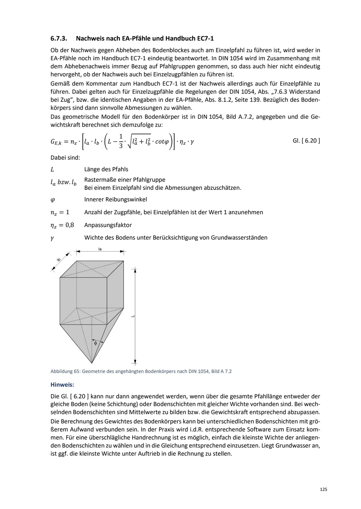Praxisleitfaden zur Berechnung von Pfahlgründungen nach DIN EN 1997-1 und ÖNORM B 1997-1-3 — Seite 66