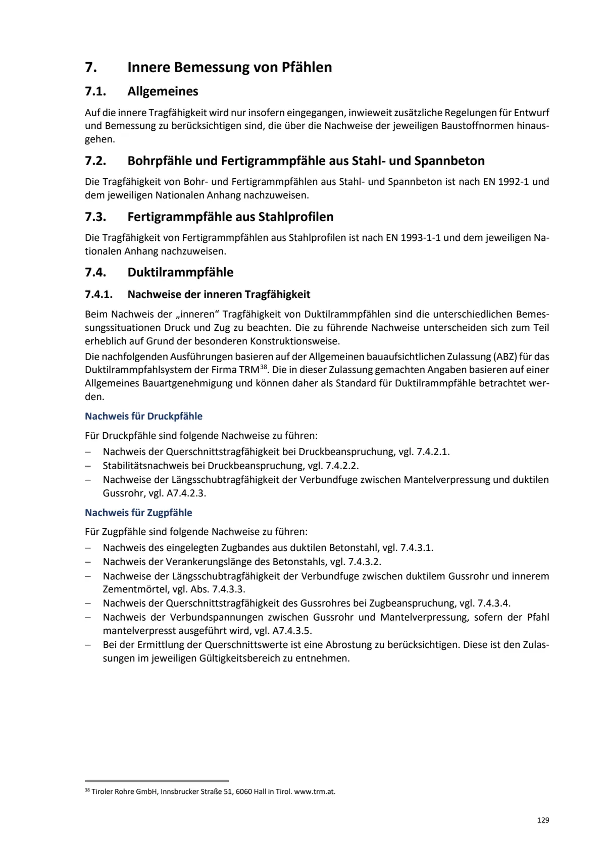 Praxisleitfaden zur Berechnung von Pfahlgründungen nach DIN EN 1997-1 und ÖNORM B 1997-1-3 — Seite 68