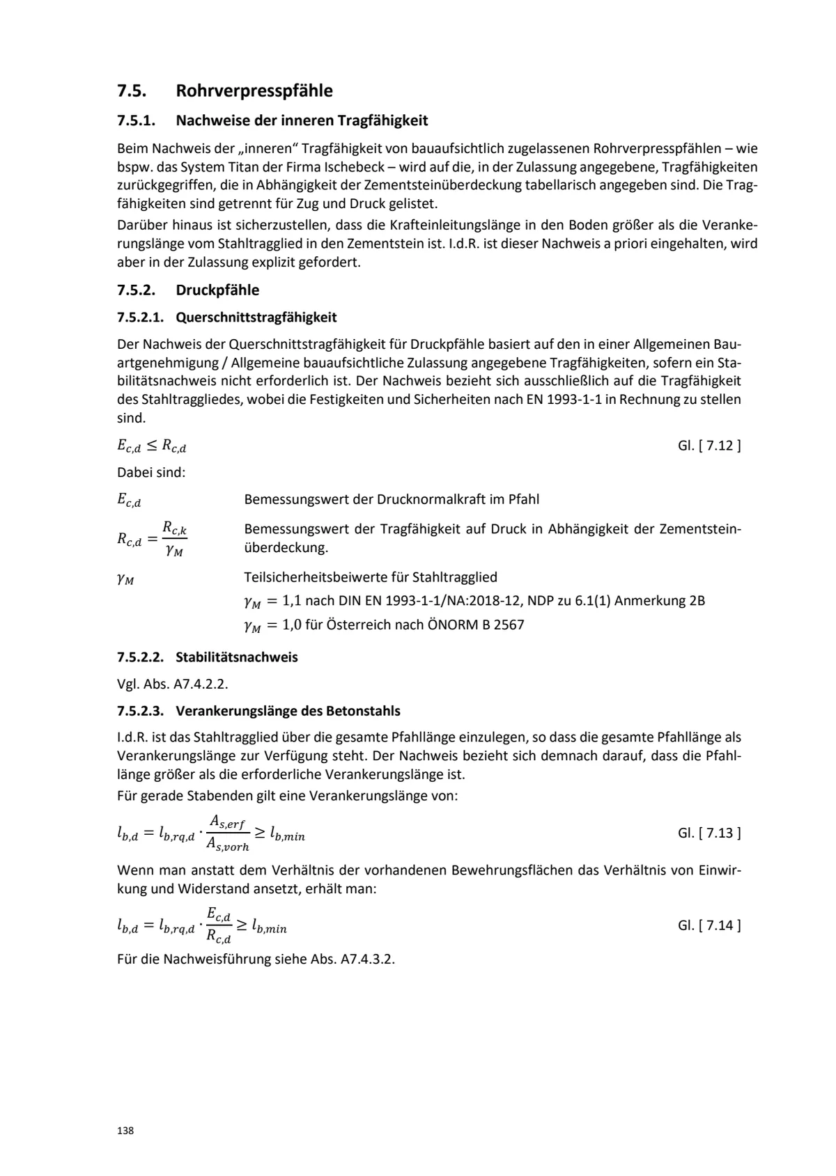 Praxisleitfaden zur Berechnung von Pfahlgründungen nach DIN EN 1997-1 und ÖNORM B 1997-1-3 — Seite 69