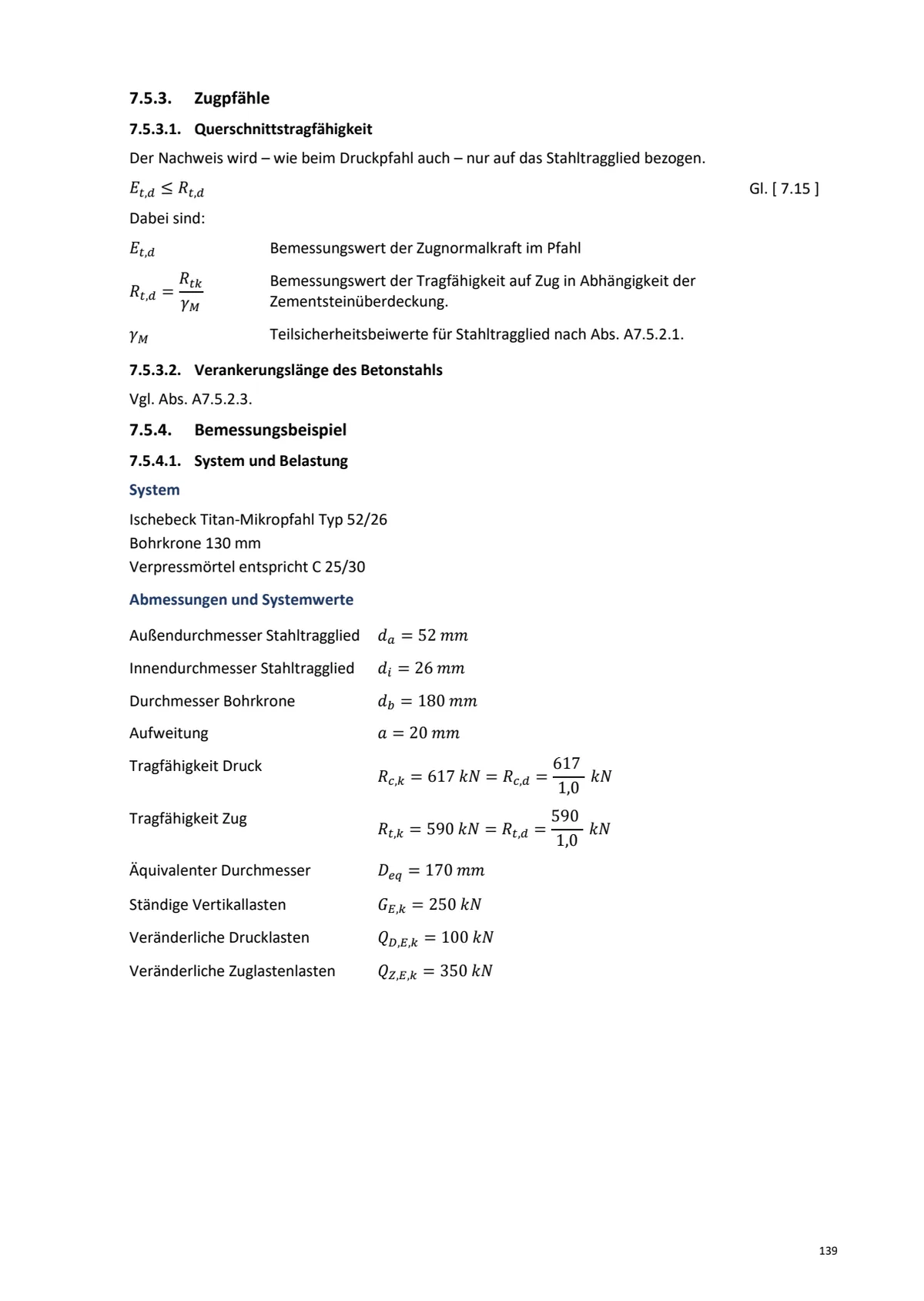 Praxisleitfaden zur Berechnung von Pfahlgründungen nach DIN EN 1997-1 und ÖNORM B 1997-1-3 — Seite 70