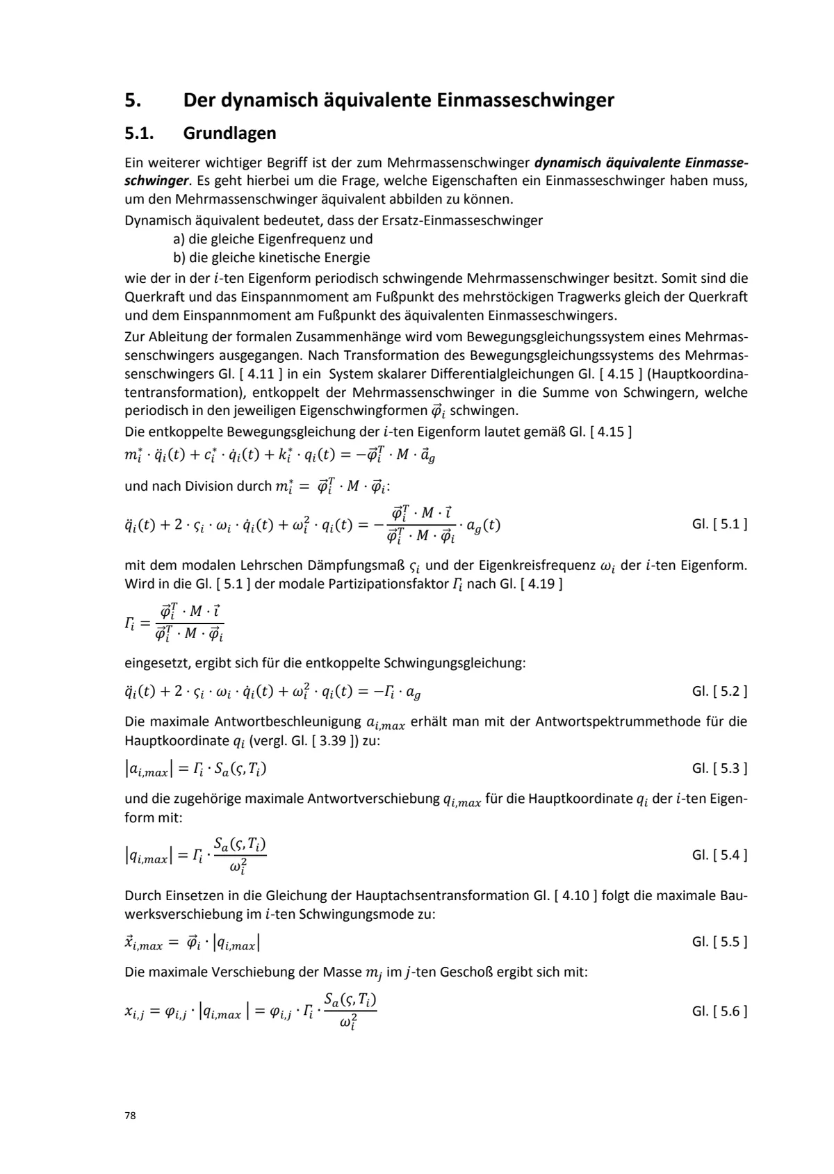 Erdbebensicherheit von Gebäuden nach EN 1998-1 – Baudynamische Grundlagen — Seite 31